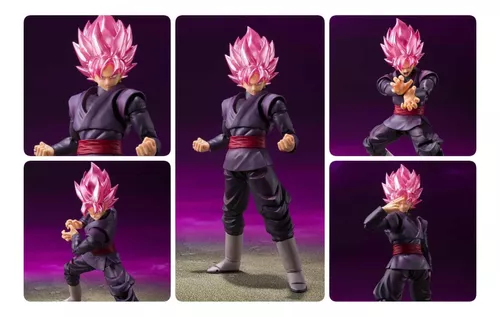 Figura Goku Black Super Saiyan Rose - Dragon Ball - S.H.Figuarts - Bandai