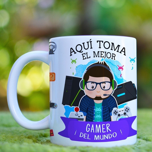 Tazón Aquí Toma El Mejor Gamer