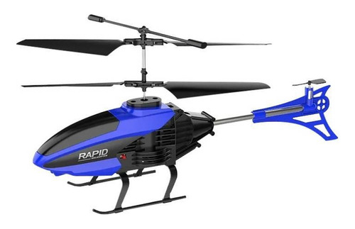 Helicoptero A Control Remoto Rc Super Estable 3 Ch De Metal 