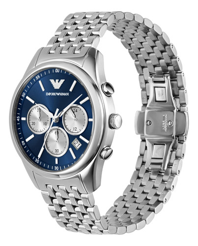 Reloj Emporio Armani Para Hombre Con Cronógrafo Y Pulsera De