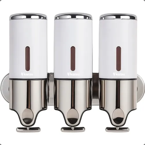 Dispenser Triplo Hotelaria 3 Em 1 Sabonete Shampoo 1500ml
