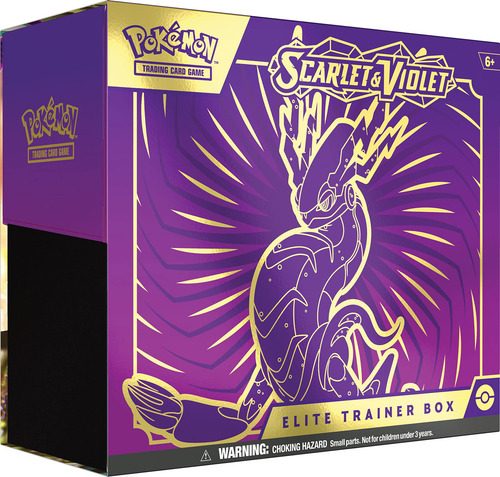 Pokemon Scarlet & Violet Elite Trainer Box En - Miraidon - Cartas Coleccionables