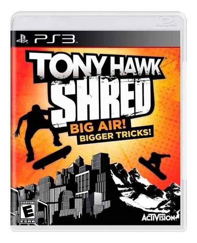 Tony Hawk Shred Big Air! Bigger Tricks! - Ps3