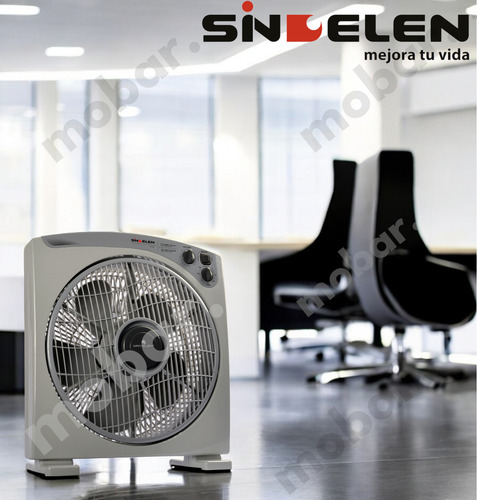 Ventilador Box Mesa Piso Sindelen Vb-12 Silencioso Timer 120