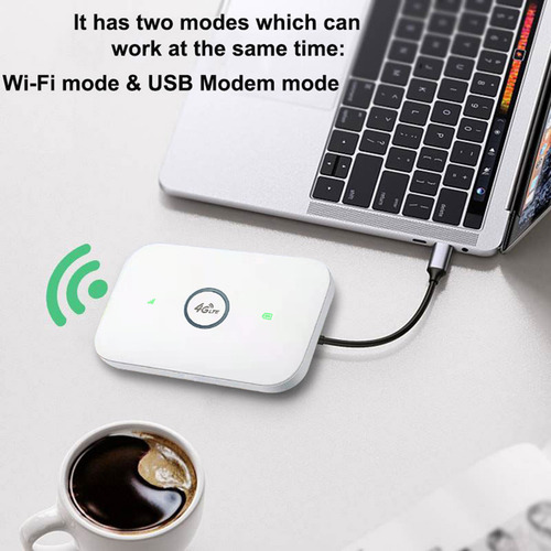 Router Wifi De Bolsillo Mifi De 4 G, 150 Mbps, Módem Wifi Pa