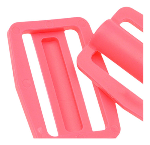2x Cinturón De Peso Para Buceo Con Pasador Deslizante, Rosa