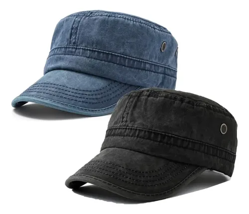 COTTON Ē CAP Pack Of 2 Men's Cotton Caps, Navy/green | MercadoLivre