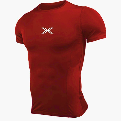 Camiseta Licra De Compresion Gym Running Natación Deporte  