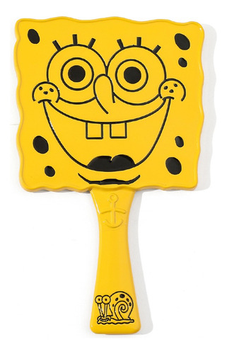 Espejo De Manos Maquillaje Con Forma De Bob Esponja,espejo