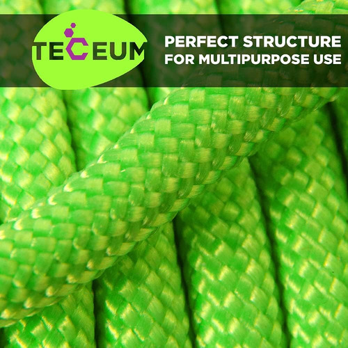 Cuerda Paracord Teceum, 305m/61m/37m/30m/15m, Para Supervive