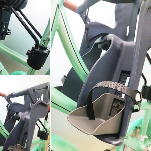 Silla Portabebe Delantera Para Bicicleta 20kg Niños 2 A 5