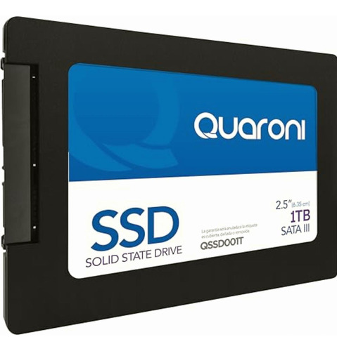 Quaroni Unidad De Estado Solido Qssd128. Ssd 256gb 2.5, Sata