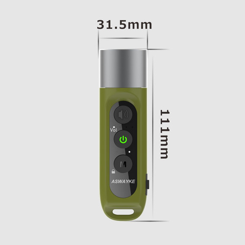 Aswayke - Silbato Electrónico Más Alto Ipx5 Con Sonido Máxim
