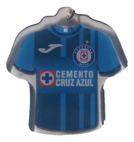 Llavero Acrílico Equipo Cruz Azul