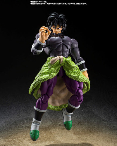 Figura Broly Superhero - Shfiguarts Dragon Ball Super 