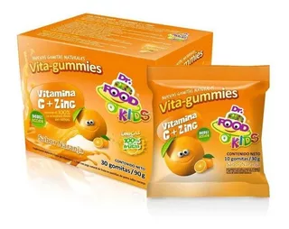 Vita Gummies Vitamina C + Zinc (30 Gomitas) - Dr Food Kids