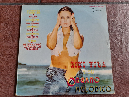 Lp Gino Vila Y Su Organo Melodico En Acetato,long Play