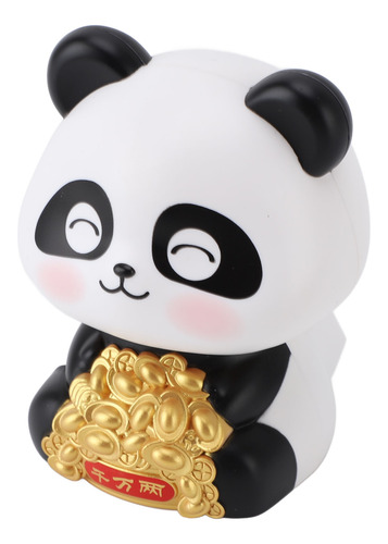 Estatua Con Diseño De Panda Alimentada Por Energía Solar Par