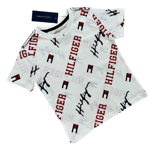 Camiseta Infantil Menino Original Tommy Hilfiger