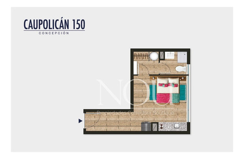 Departamento Estudio Un Ambiente Centro Concepción