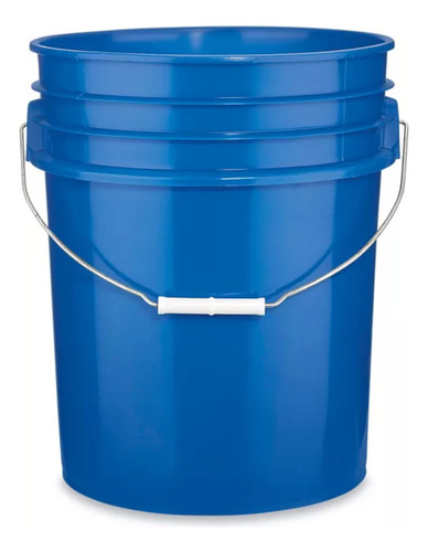 Cubeta Plastico Tapa Lisa 19 Litros Grado Alimenticio 15 Pz