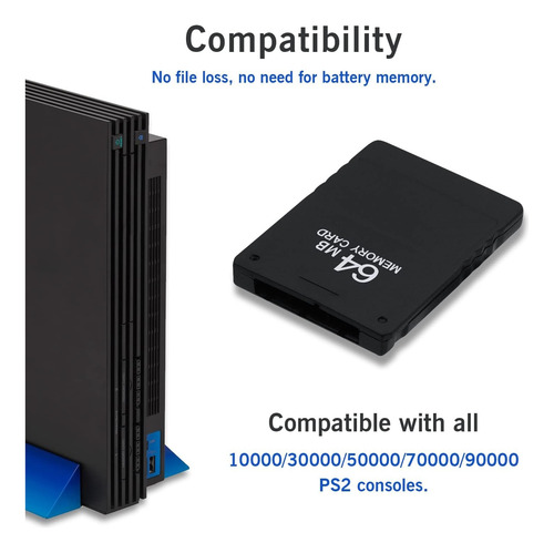 Memory Card 16mb Para Play Station 2 Ps2 - Seisa Store