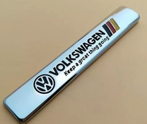 Emblema Metálico Universal Volkswagen Adherible