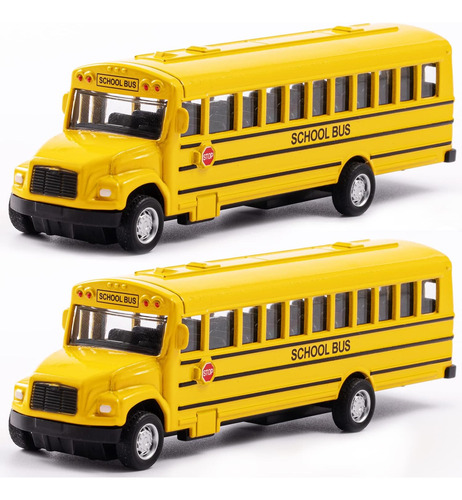 Set De Juego Komendant Para Autobús Escolar Pull Back De 5.5