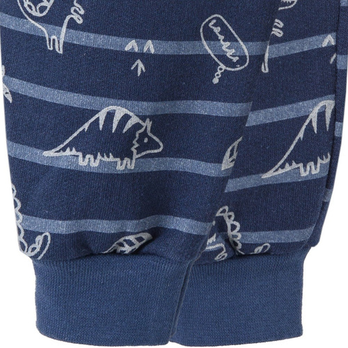 Imagem 3 de 3 de Calça Bebê Menino Calça Saruel De Moletom Felpado Estampado
