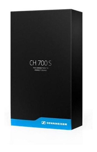 Imagen 2 de 2 de Cable Adaptador Sennheiser Negro Ch700s Hd700 - S013