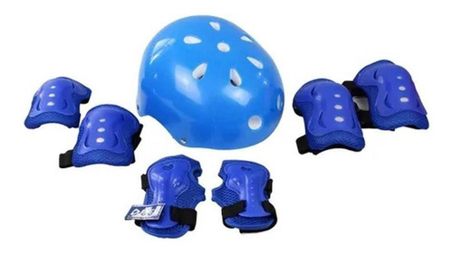 Kit De Proteção Radical Premium (m) Azul