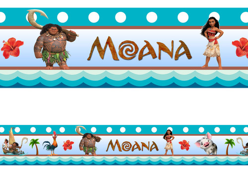 Faixa Decorativa Border Moana 15 M Por 15 Cm