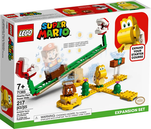 Lego® Super Mario Superderrape Planta Piraña Cantidad de piezas 217