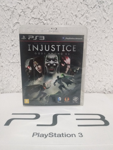 Jogo Injustice Gods Among Us Ps3 Midia Fisica Pt/br R$59,99 (Usado)