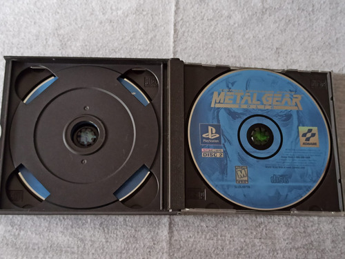 Metal Gear Solid Ps1 Playstation Original Físico (Usado)