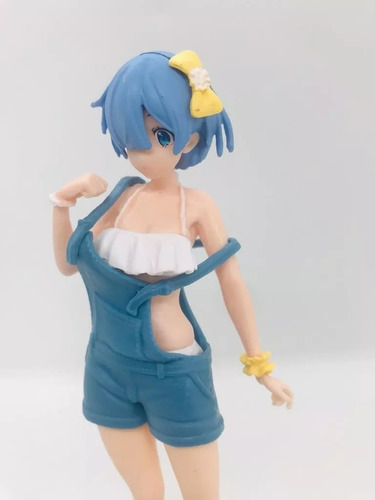 Rem Jardineira Re Zero Action Figure 17cm - Pronta Entrega