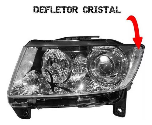 Farol Grand Cherokee 11/13 Xenon Mopar Esquerdo 55079409ak