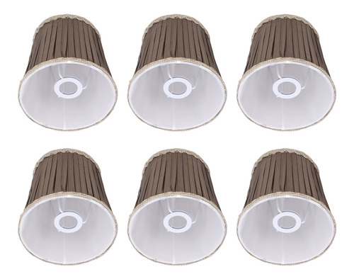 Juego De Pantallas De Lámpara De 6 Piezas Mesa S Pantalla De