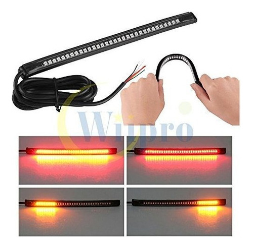 Wiipro Barra De Luces Led Universal Para Harley Davidson Bar