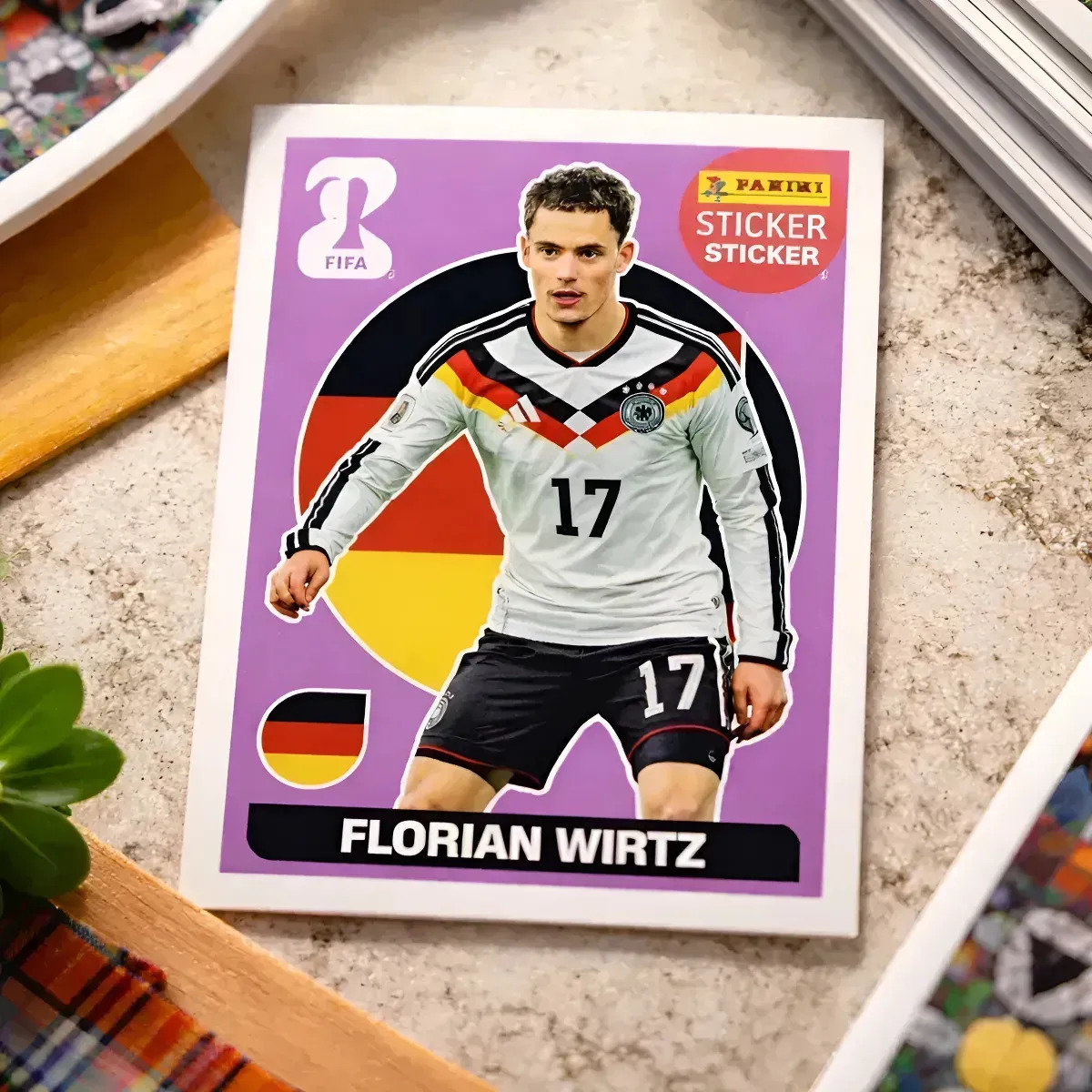 Figurinha Extra Legend Bronze Achraf Hakimi Copa 2026 Florian Wirtz Estádio