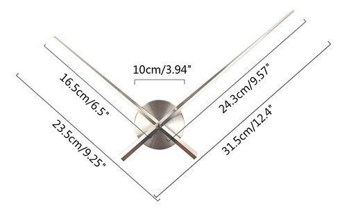 (bk) Manecillas De Reloj: Manecillas De Reloj Grandes, Aguja