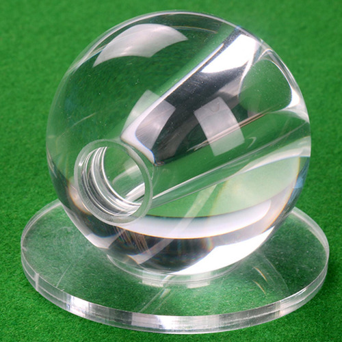 Bola De Billar Para Entrenamiento Agujero 16 Mm Transparente