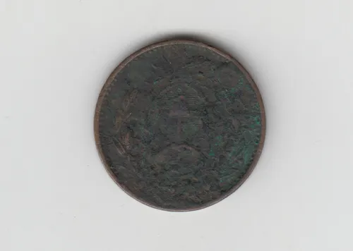 Moneda Argentina Prov. Bs. As. Un Decimo 1823 J/2.1 Mb Sucia (Usado)