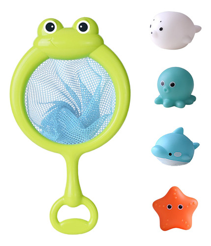 Y Bath Toys Baby King Floating Soft Rubber Animals Water Tub