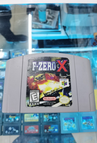F-zero X Para Nintendo 64 N64 Original (leer Descripción) (Usado)