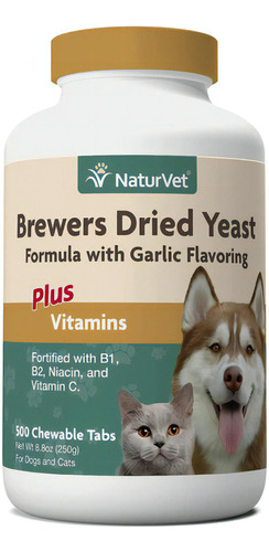 Vitamina Brewers Perros Gatos X 500 Y A