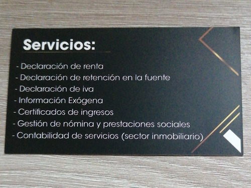 Servicios Contables 