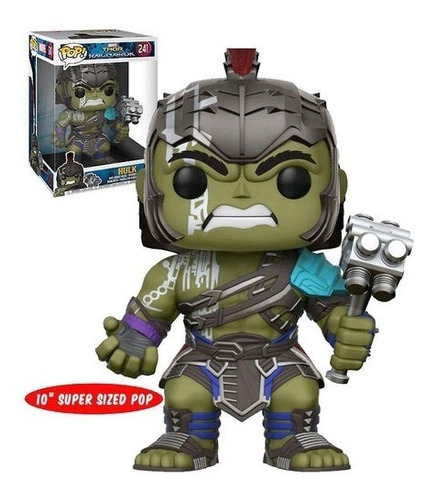 Funko Pop Marvel #241 Thor Ragnarok Hulk 10 Pulgadas Nortoys