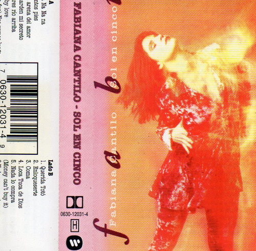 Cassette Fabiana Cantilo Sol En Cinco Estándar