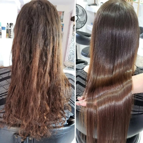 Combo Liso Plastia Detox Shampoo+ativo+btox Platinum Liso